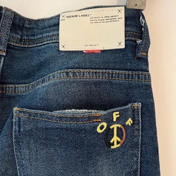 Off-White Jeans- Size 30W-L30 - Picture 5 of 5